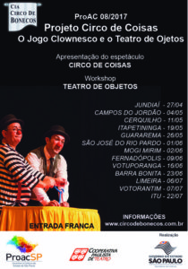 Circo de Pulgas na Circulação Proac - Calendário